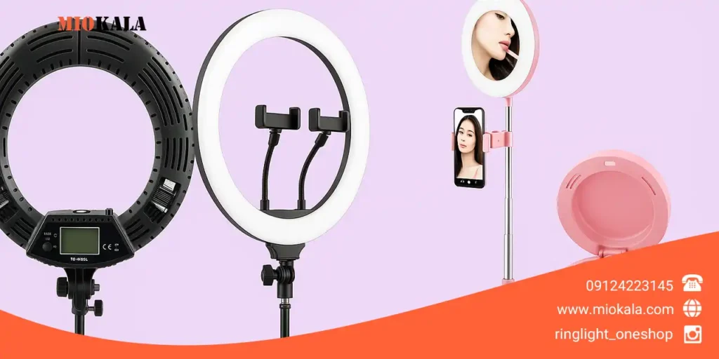 بهترین رینگ لایت تولیدمحتوا